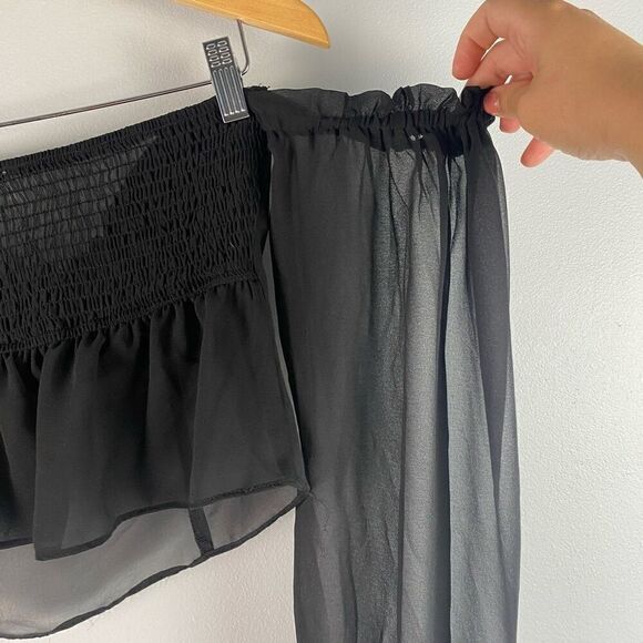 SUPERDOWN nickie off shoulder top M - Picture 8 of 12